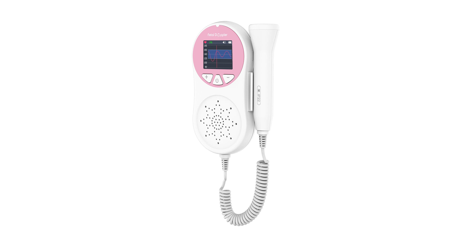 Pocket Fetal Doppler Pregnancy Baby Heart Rate Monitor - Arovion