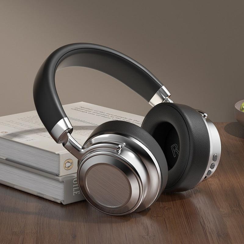 Briefcase Ear Metal Retro Bluetooth Headset - Arovion