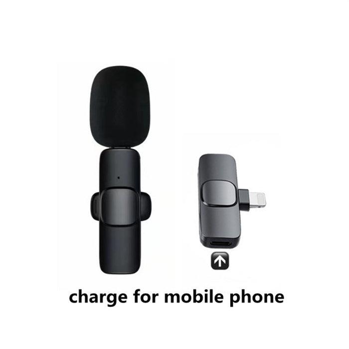 Wireless Lavalier Microphone Portable Audio Video Recording - Arovion