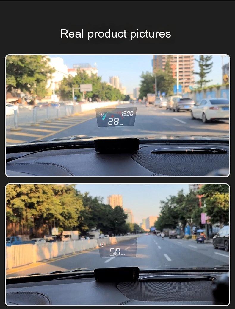 Head-Up Display Car GPS Universal Speed Compass - Arovion