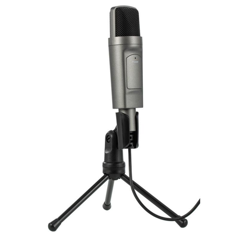 USB Condenser Computer Live Recording Wired Microphone - Arovion