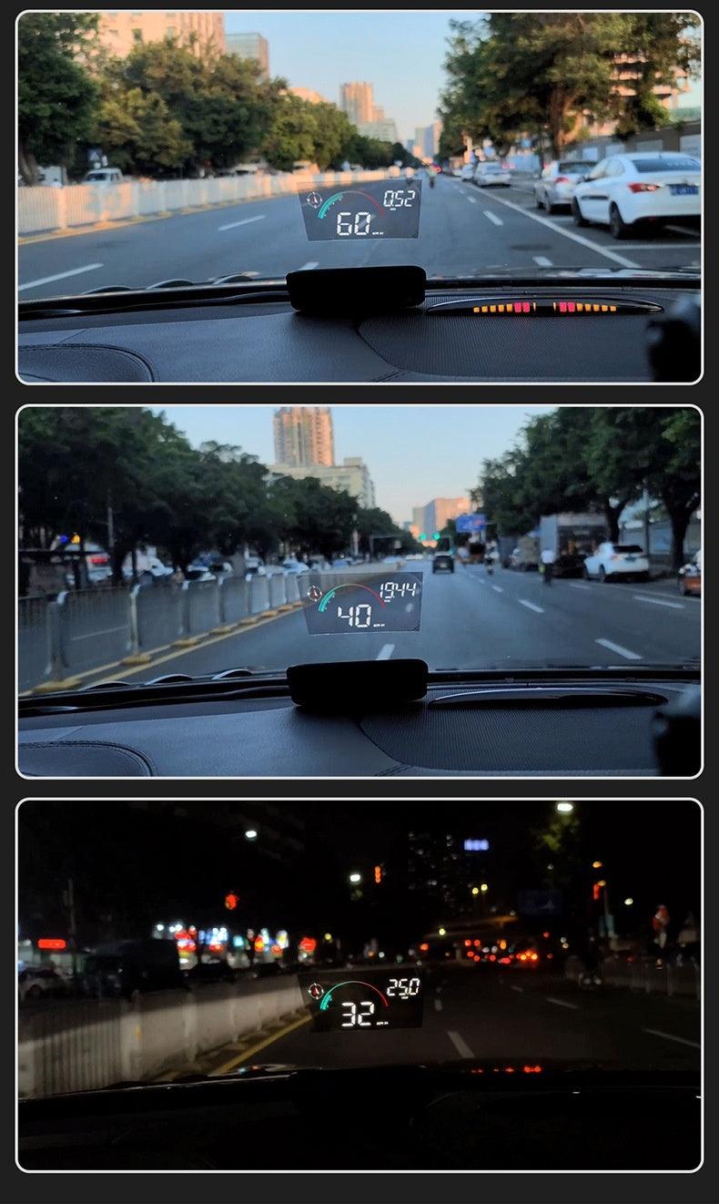 Head-Up Display Car GPS Universal Speed Compass - Arovion