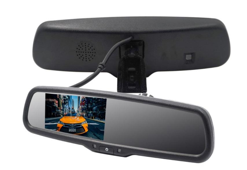 4.3 inch monitor with auto-dimming rearview mirror - Arovion