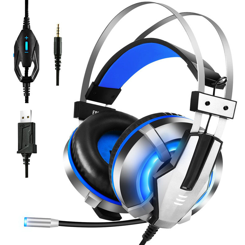 Head-mounted illuminated gaming headset - Arovion