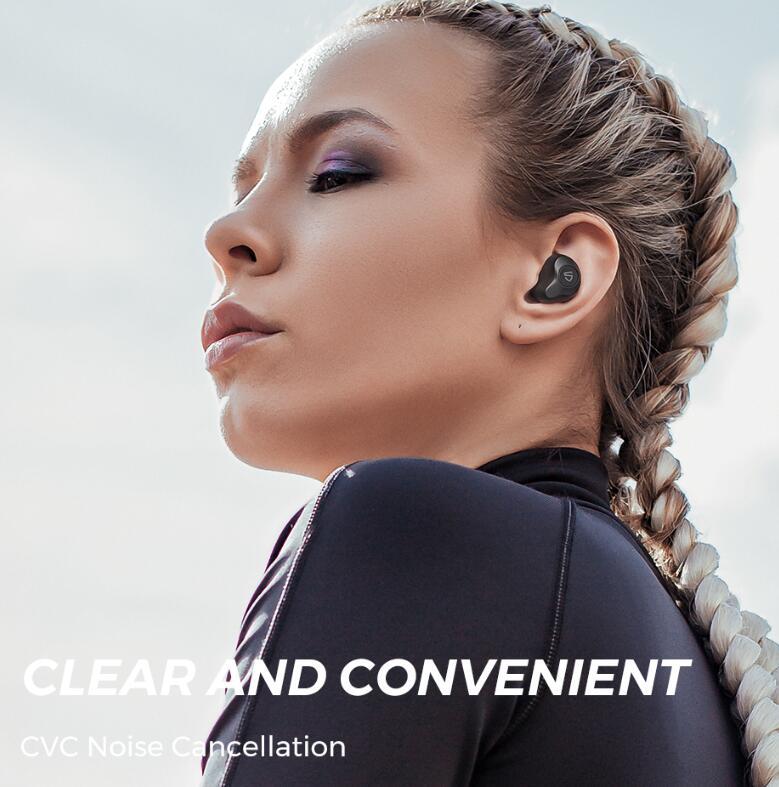 Dual Dynamic Drivers Wireless Earbuds Bluetooth - Arovion