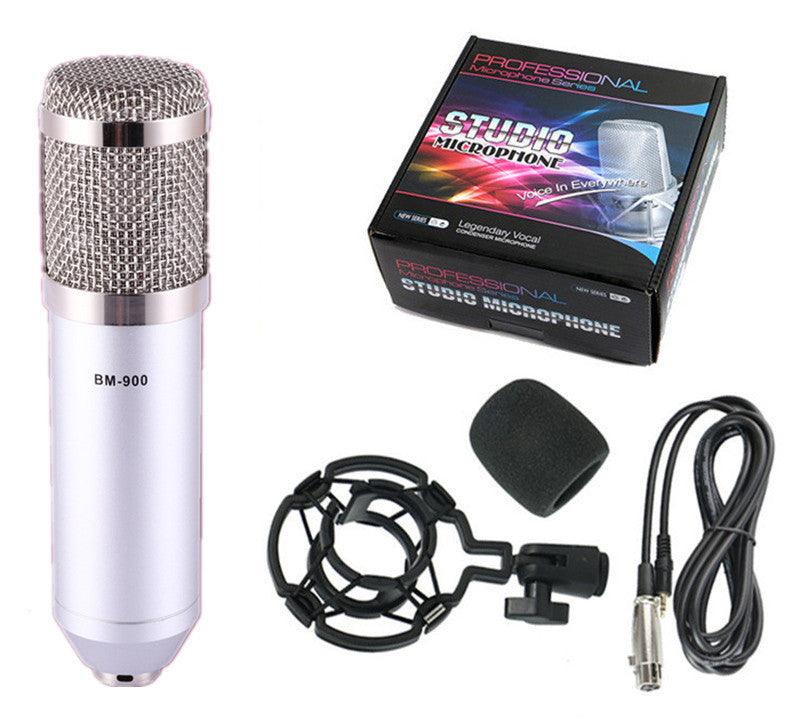 Live Broadcast Sound Card Set With Condenser Microphone - Arovion