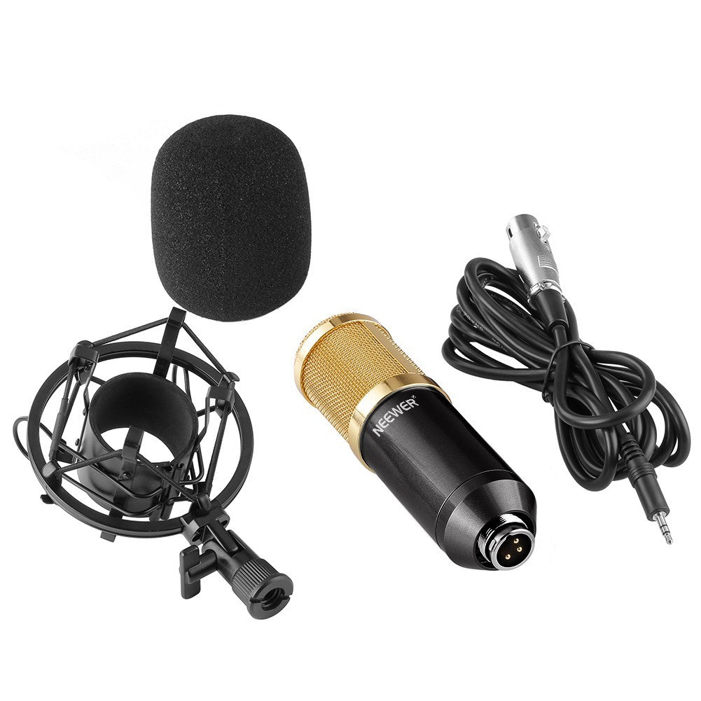 NW 800 CONDENSER MICROPHONE SHOCK MOUNT POWER CAB - Arovion