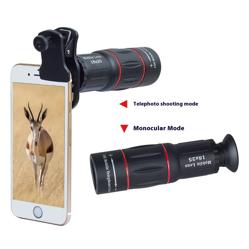 18x High-definition External Telephoto Lens For Mobile Phones - Arovion