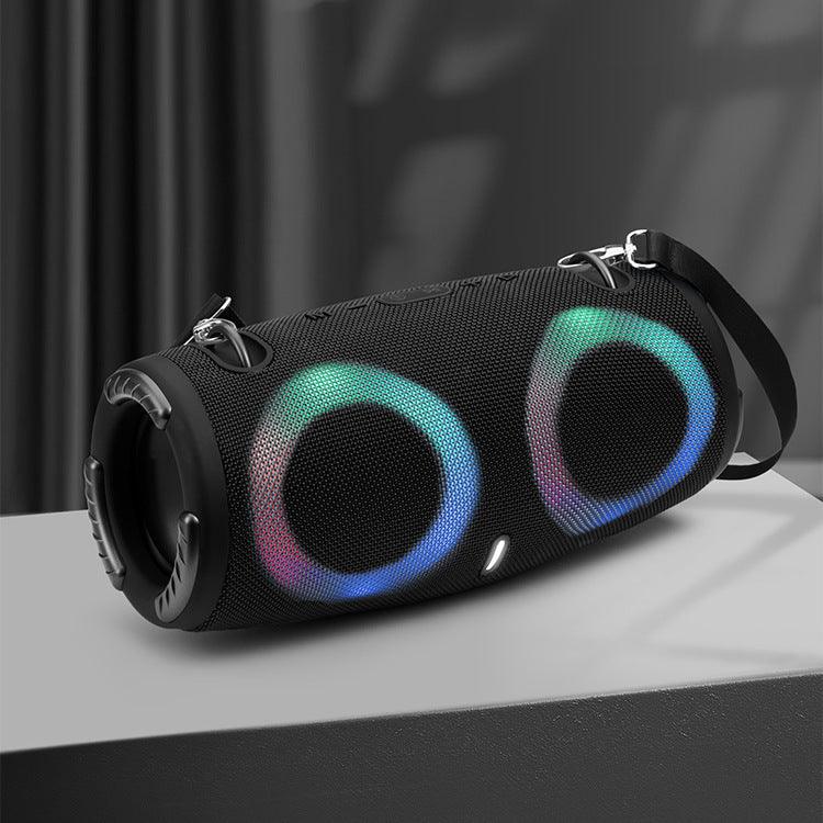 War Drum Bluetooth Speaker With RGB Colored Lights - Arovion