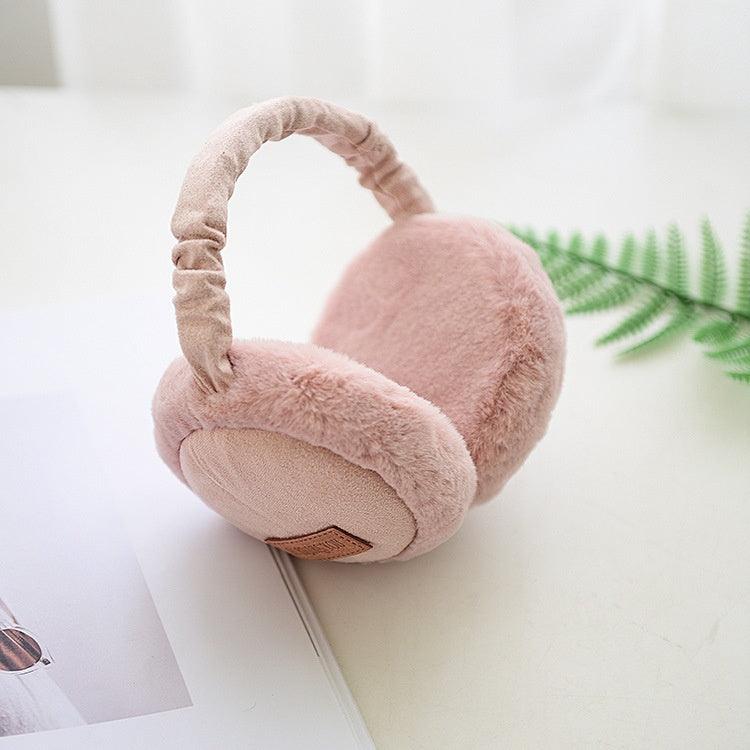 Bluetooth Earmuffs Headphones Warm Plush Winter Accessories - Arovion