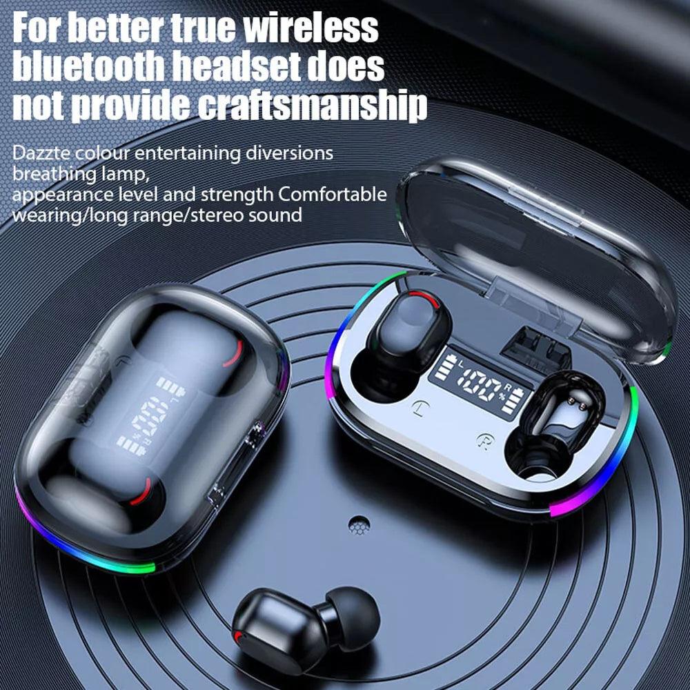 TWS 5.3 Wireless Headphones Earphone Waterproof For All Phones - Arovion