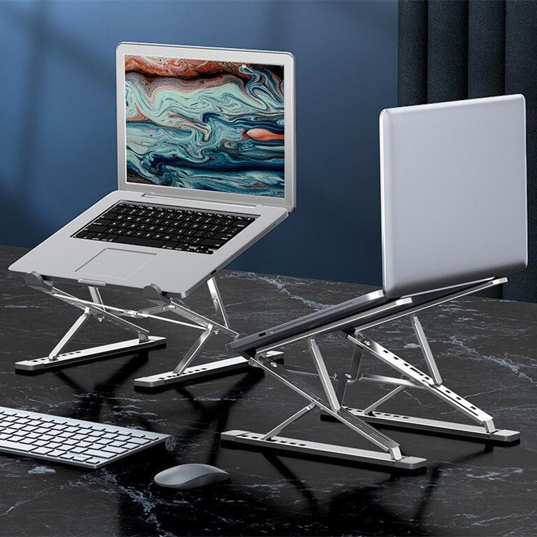 Double Aluminum Alloy Notebook Bracket - Arovion