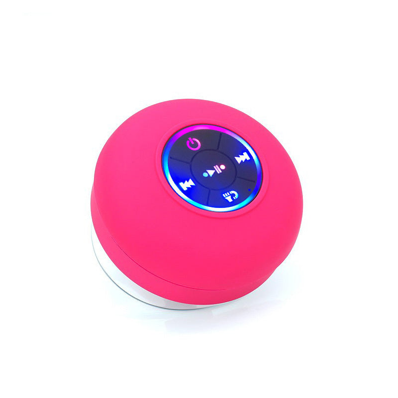 Big Suction Cup Waterproof Bluetooth Speaker LED - Arovion