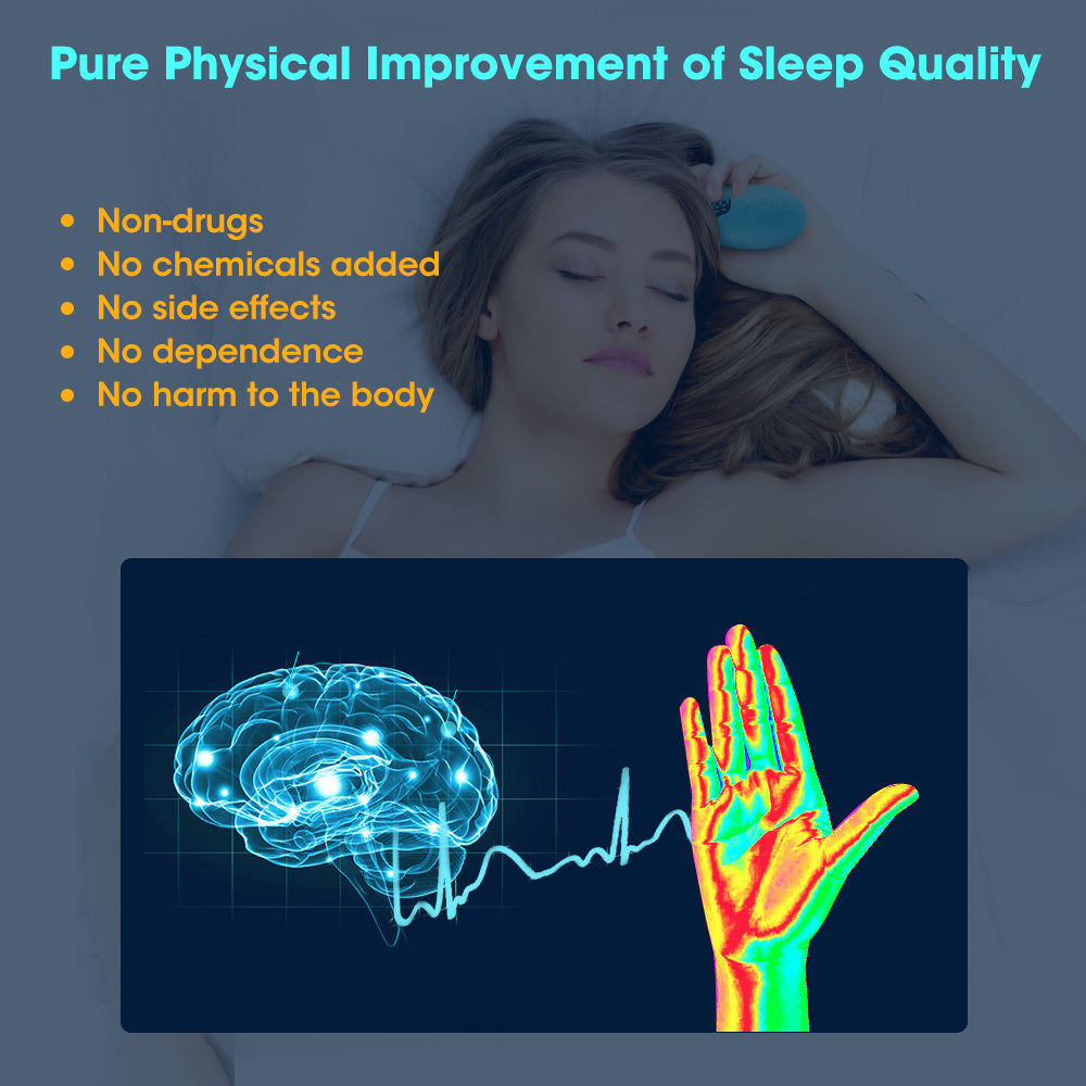 Sleep Aid Hand-held Micro-current Sleeper Therapy Insomnia Device - Arovion