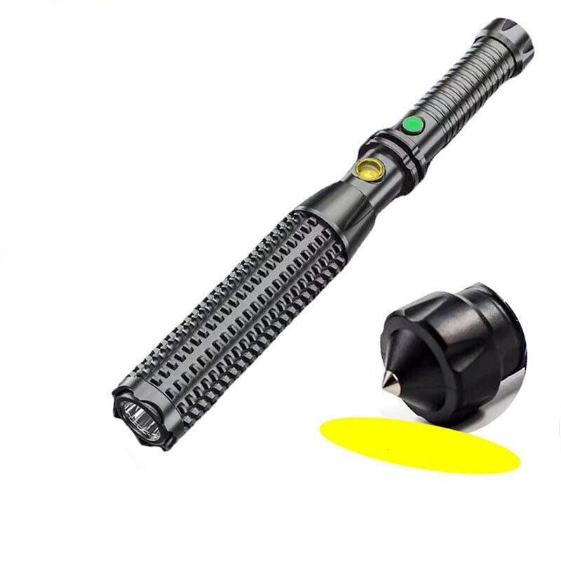 Defensive LED Torch Light Tactical Flashlight Rechargeable Lamp - Arovion