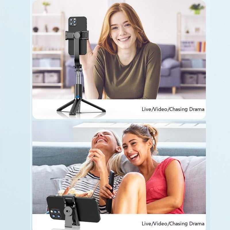 Detachable Desktop Stand Multifunctional Bluetooth Selfie Stick - Arovion