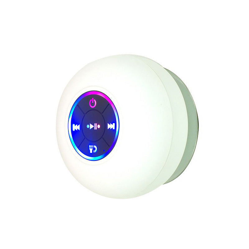 Big Suction Cup Waterproof Bluetooth Speaker LED - Arovion