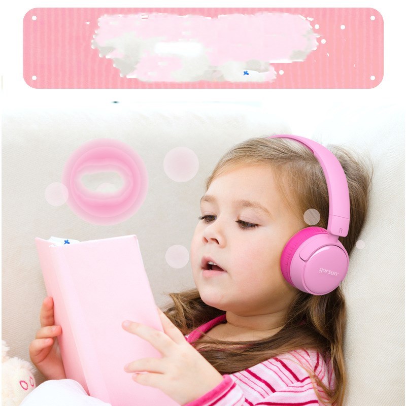 Folding children's headset with wheat - Arovion