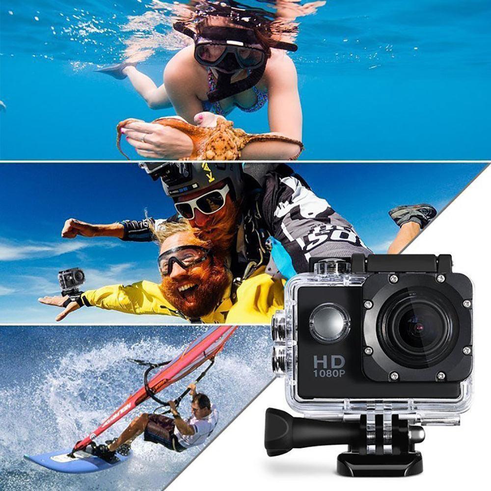 HD High-definition 1080P Action Sports Waterproof  DV Camera - Arovion