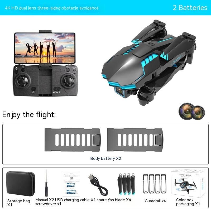 X6 Aerial 4k Dual Camera Remote Control Aircraft Toy - Arovion