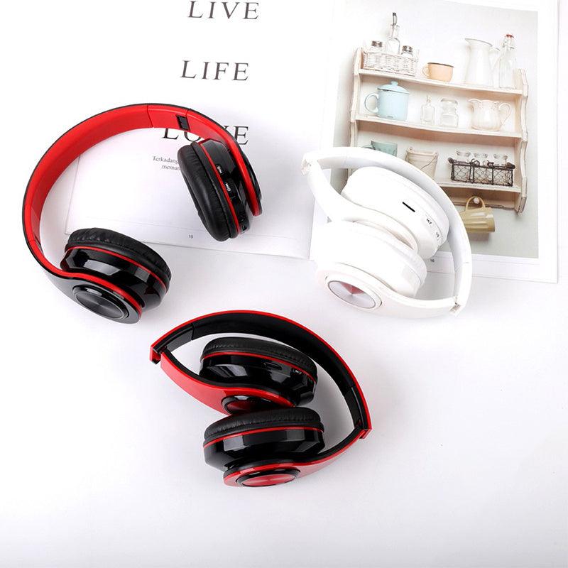 LED Wireless Bluetooth Headphones Gaming Headsets Sport - Arovion