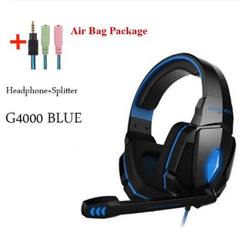 Wired Gaming Surround Sound Stereo Earphones With Microphone - Arovion