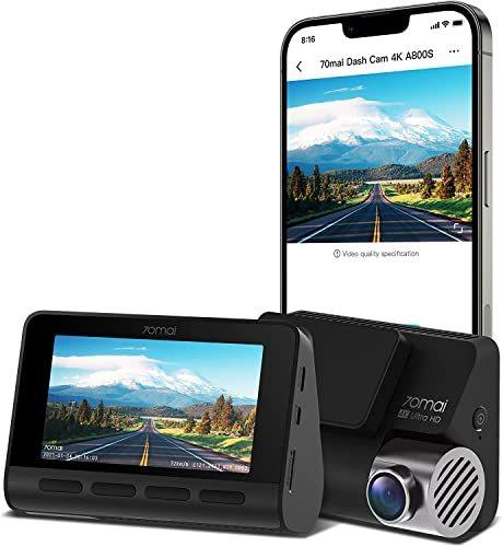 70mai A800S True 4K ComIMX415 Dash Cam - Arovion