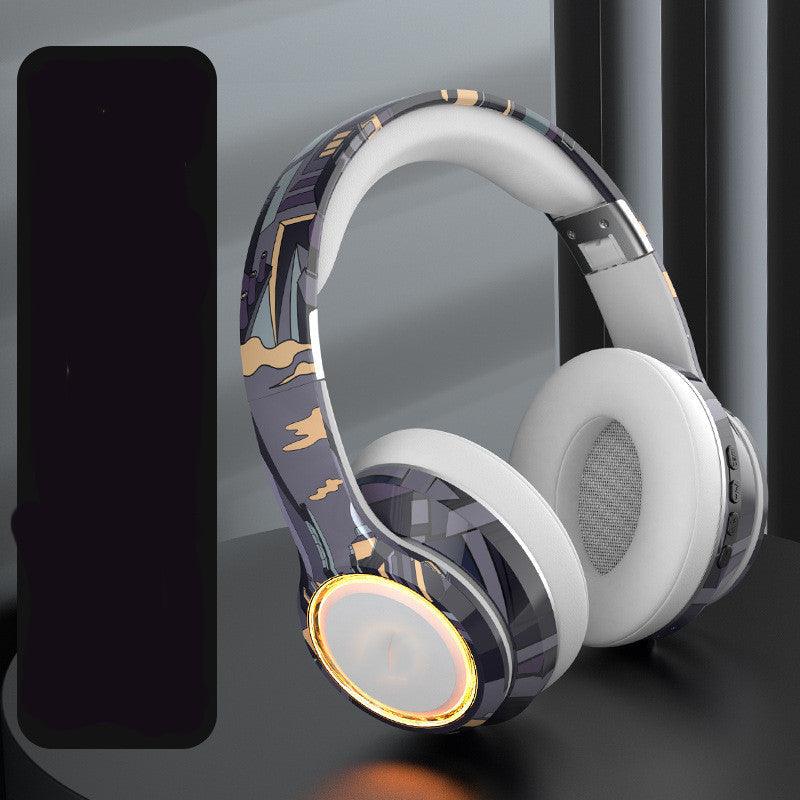 Bluetooth Headphones 5.2 Pluggable Illumination - Arovion