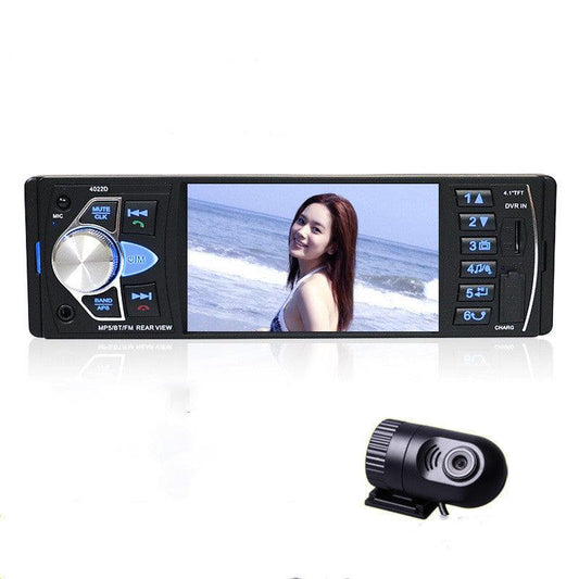 Car MP5 player4.1 inch high-definition large screen Bluetooth hands-free - Arovion