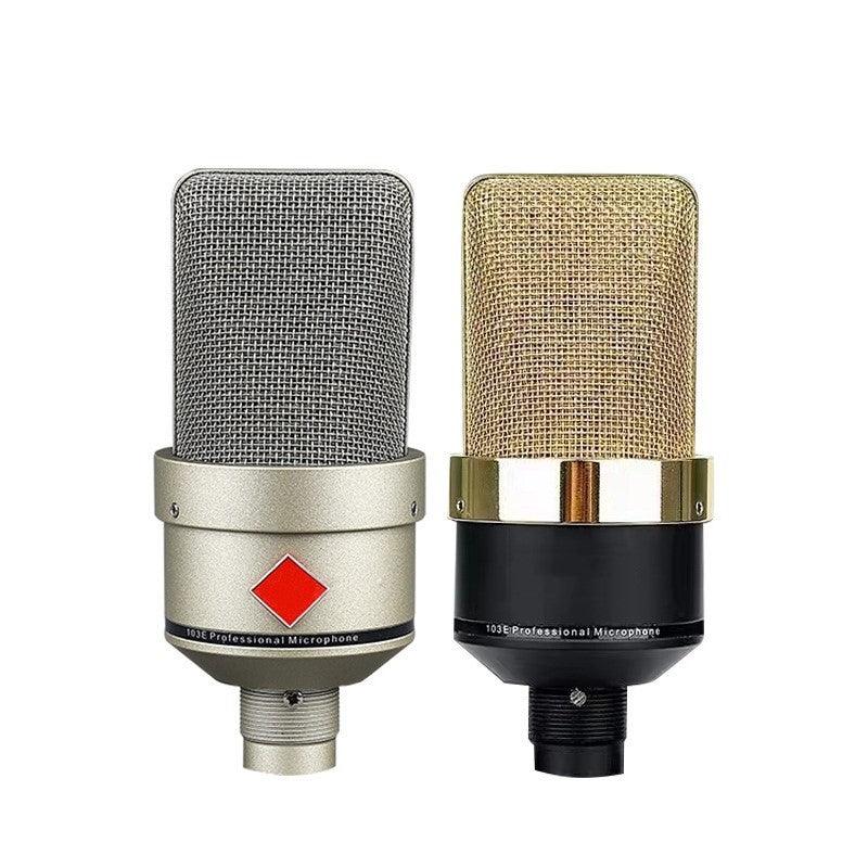 Wired Condenser Microphone Singing Recording Live Broadcast Equipment - Arovion