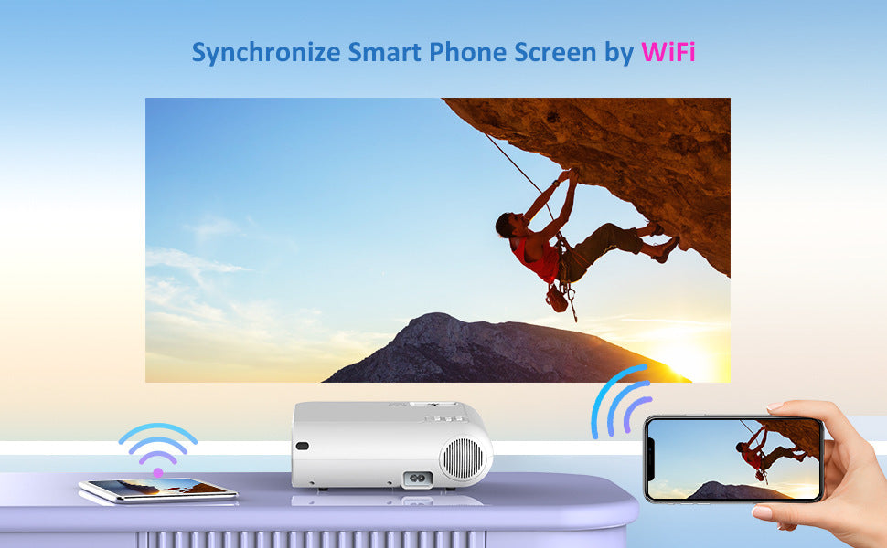 Portable Smart Projector P62 Supports Home Use - Arovion