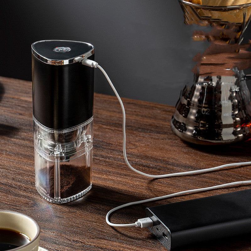 Electric Coffee Grinder Portable USB Rechargeable - Arovion