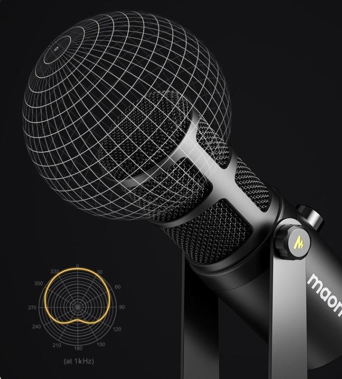 Microphone Recording Equipment Computer XLR Live Moving Coil Microphone - Arovion