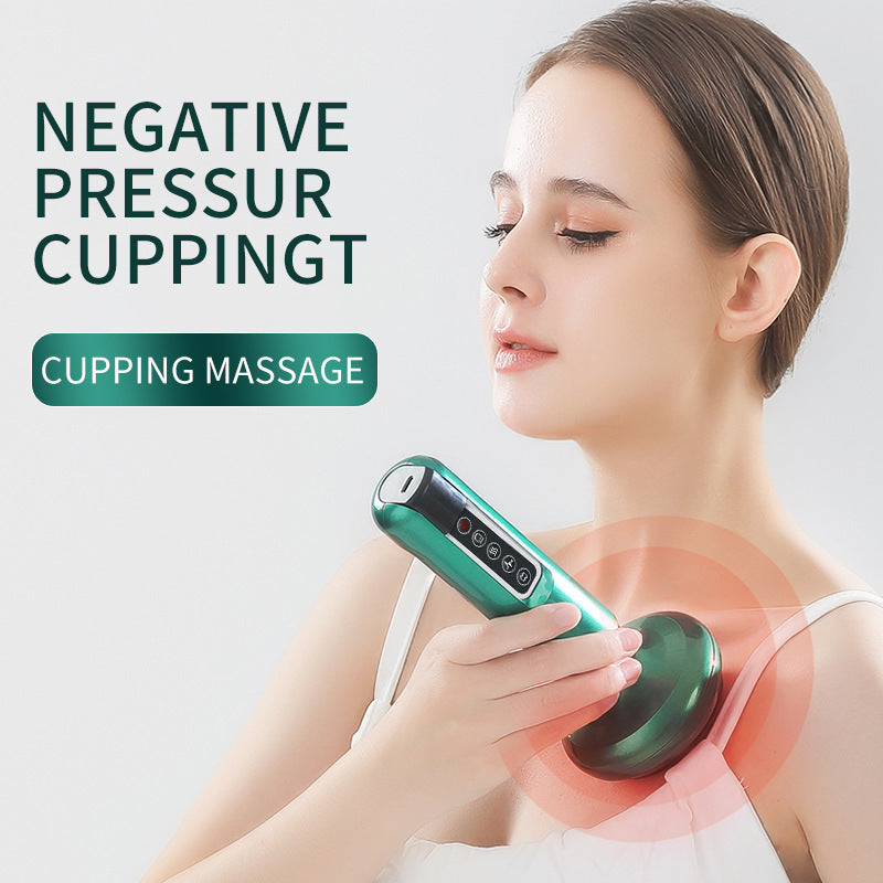 Electric Vacuum Cupping Massager For Body Anti-Cellulite Suction Cup - Arovion