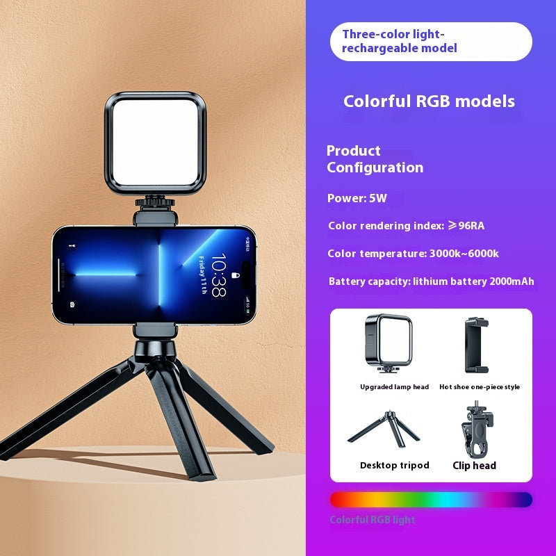 Mini Portable Mobile Phone Selfie Fill Light - Arovion