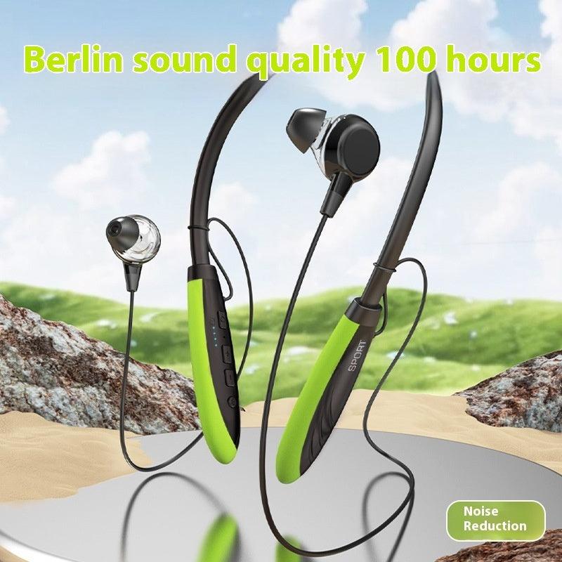 Neck Wireless Bluetooth 9D Stereo Surround Headphone Magnetic - Arovion