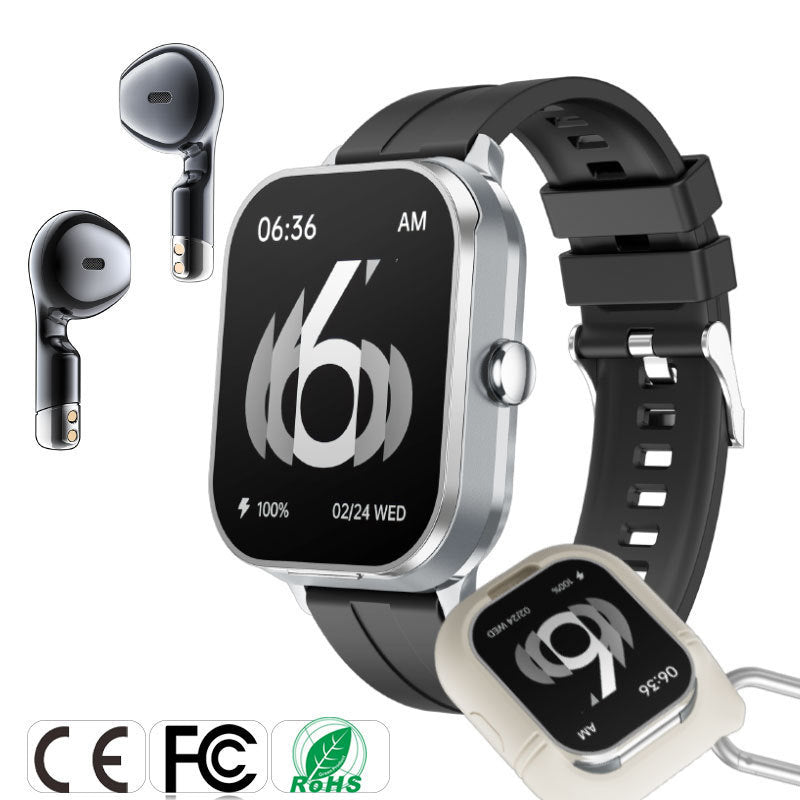 D8pro Smart Watch Tws Headset Two-in-one Health Monitoring - Arovion