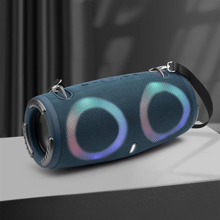 War Drum Bluetooth Speaker With RGB Colored Lights - Arovion