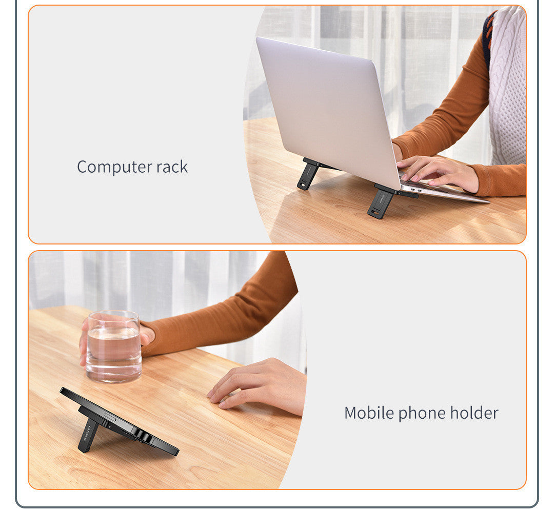 Lazy Bracket Foldable Invisible Notebook Portable Bracket - Arovion