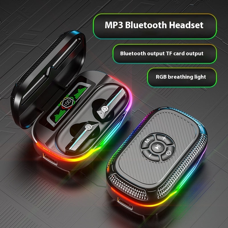 Dual-mode Memory MP3 Bluetooth Headset - Arovion