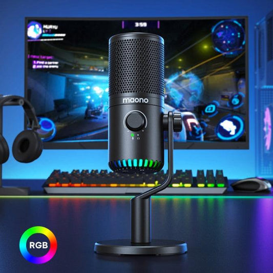 Computer Games Microphone Live Voice Noise Cancelling - Arovion