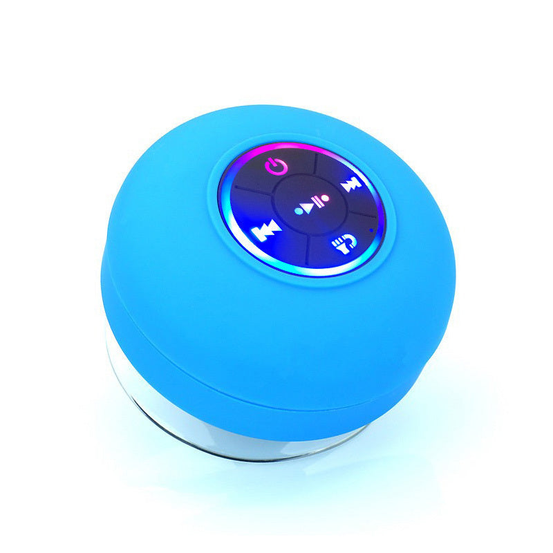 Big Suction Cup Waterproof Bluetooth Speaker LED - Arovion