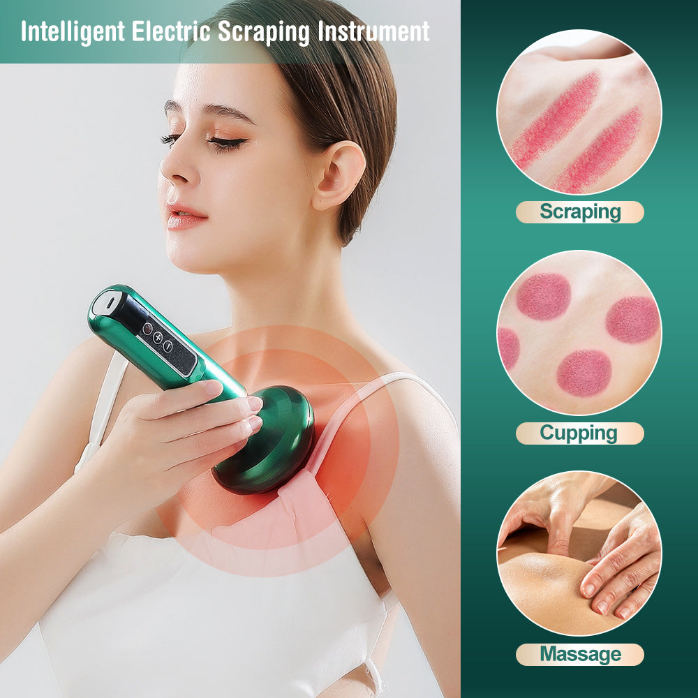 Electric Vacuum Cupping Massager For Body Anti-Cellulite Suction Cup - Arovion