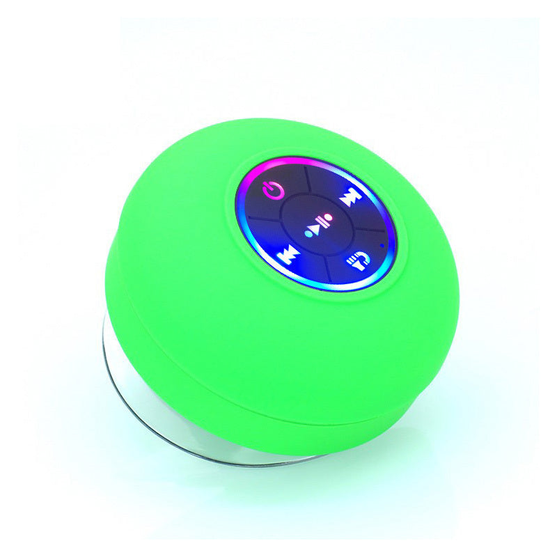 Big Suction Cup Waterproof Bluetooth Speaker LED - Arovion