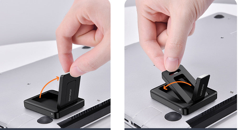 Lazy Bracket Foldable Invisible Notebook Portable Bracket - Arovion