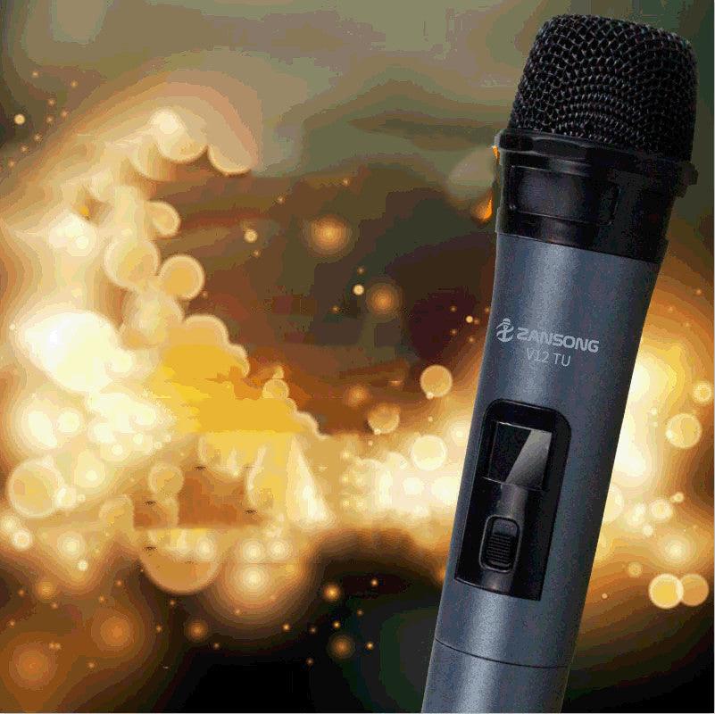 Wireless V12 Is Suitable For Speaker Amplifier Computer Handheld Microphone - Arovion