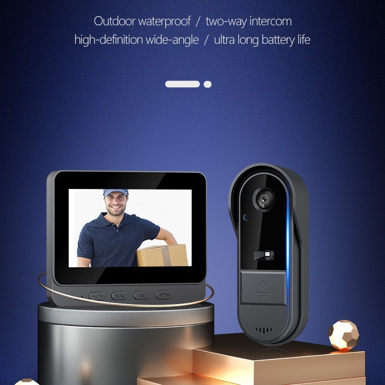 Smart Home Wireless Video Doorbell Smart Ding Dong - Arovion