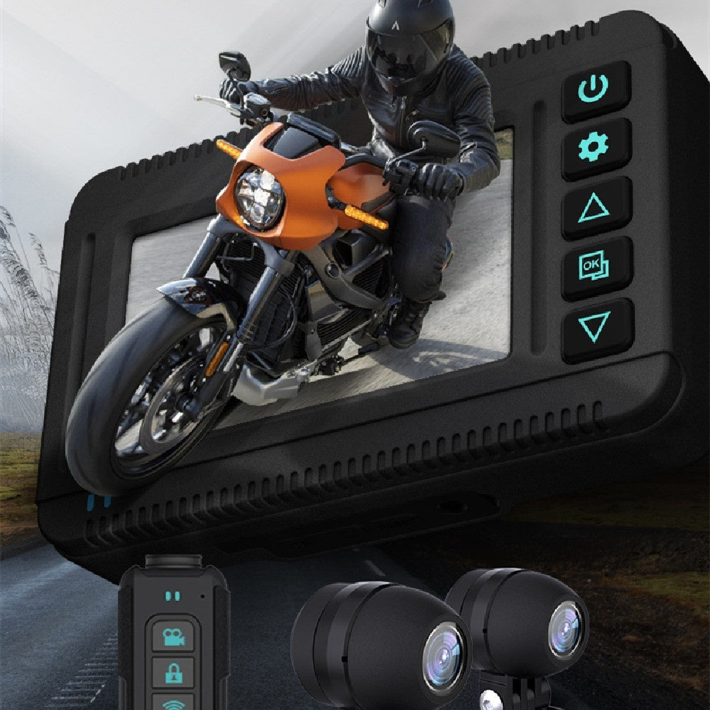 GPS Trajectory Of High-definition Motorcycle Waterproof Recorder - Arovion