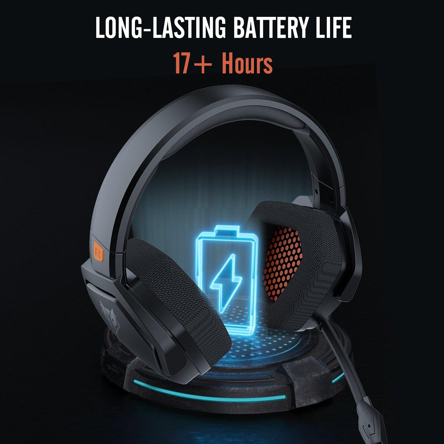 Wireless Game Headset Head-mounted Noise Reduction - Arovion