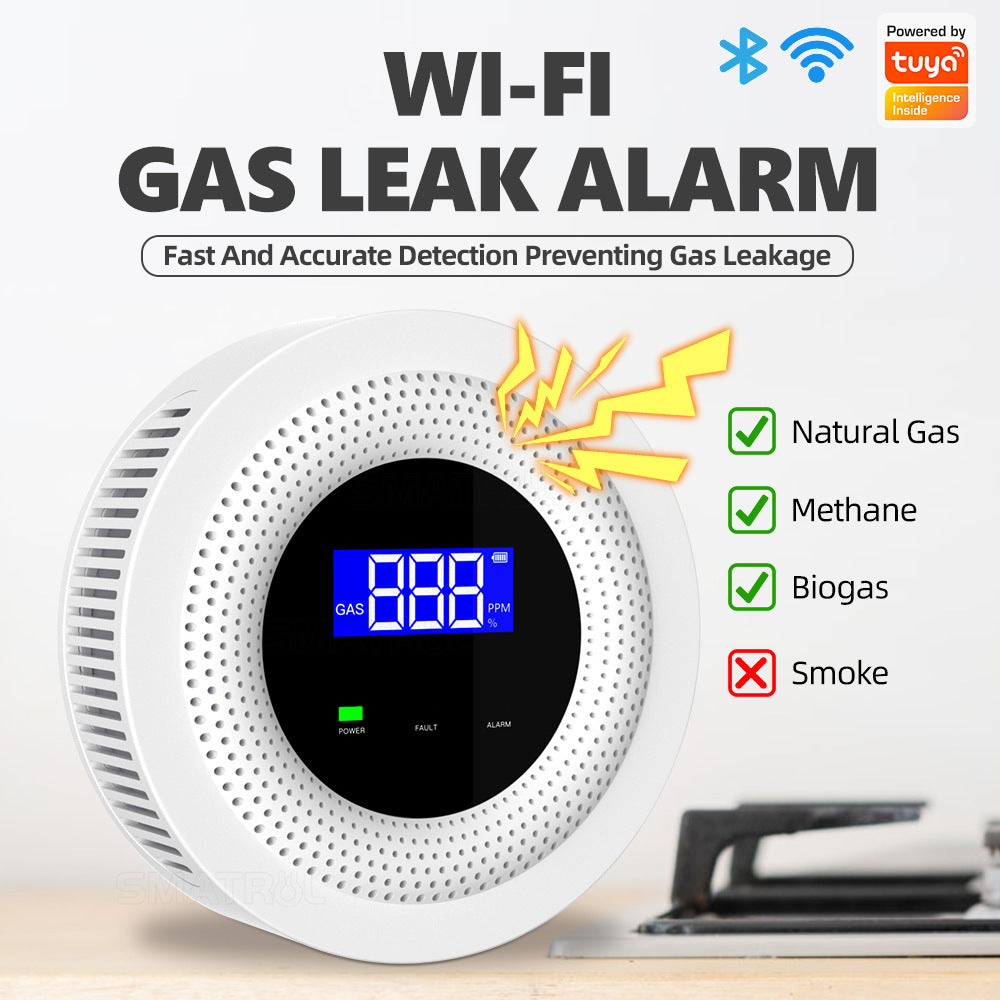 Smart Home WIFI Gas Detector - Arovion